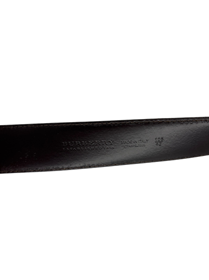 Burberry Ceinture Tartan Beige