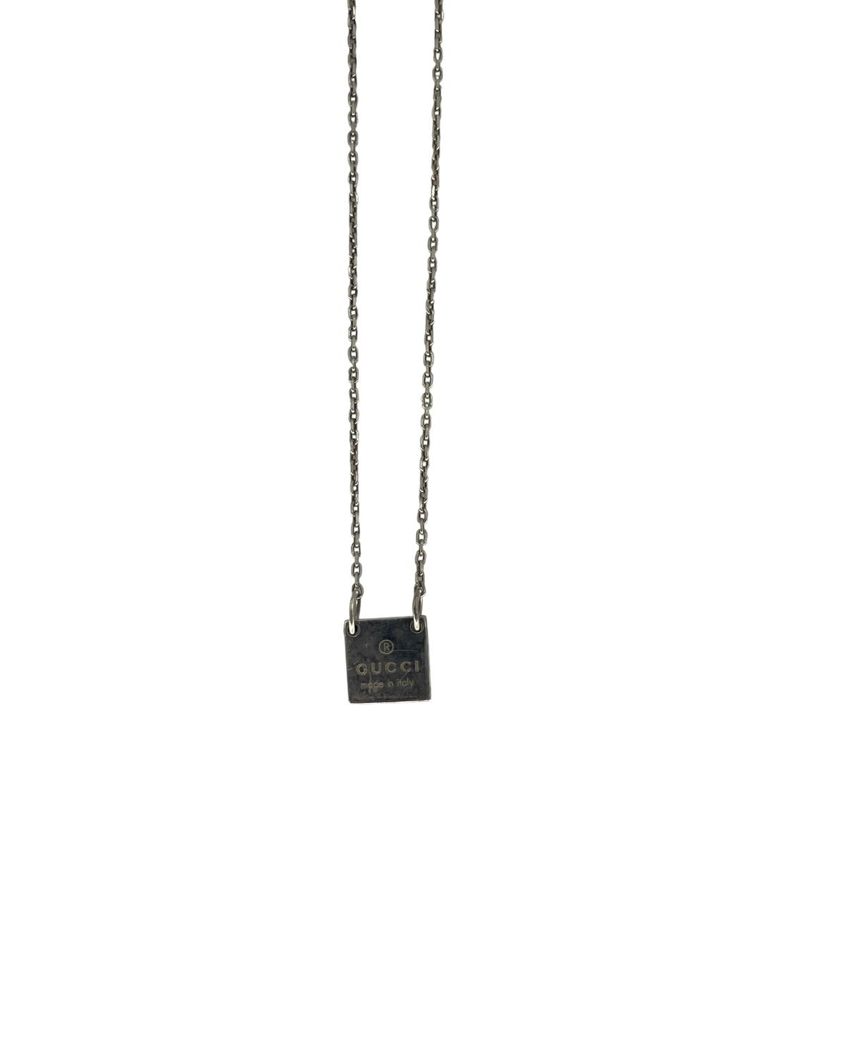 Gucci Collier ajustable argenté