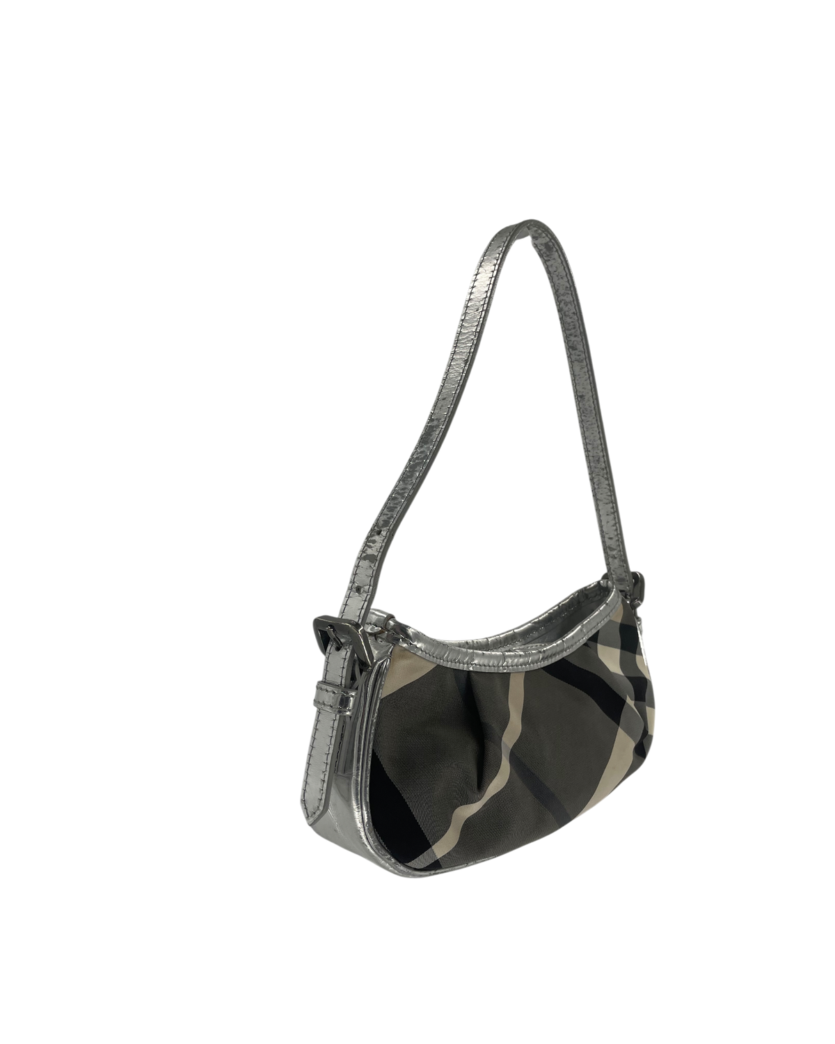 Burberry Sac porté épaule Tartan