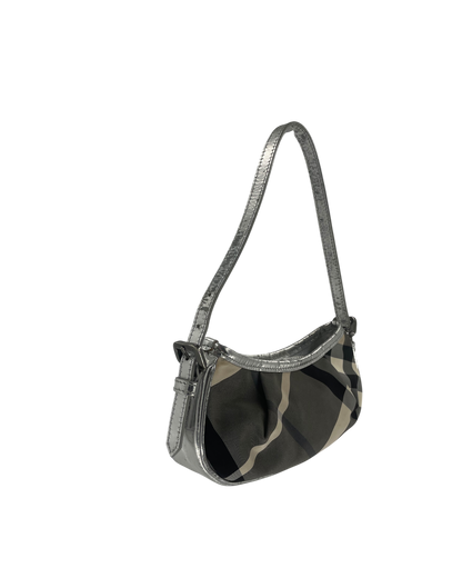 Burberry Sac porté épaule Tartan
