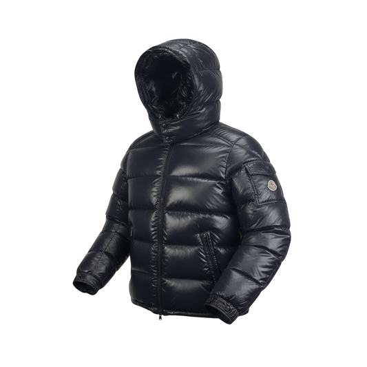 Moncler doudoune Maya noir brillante