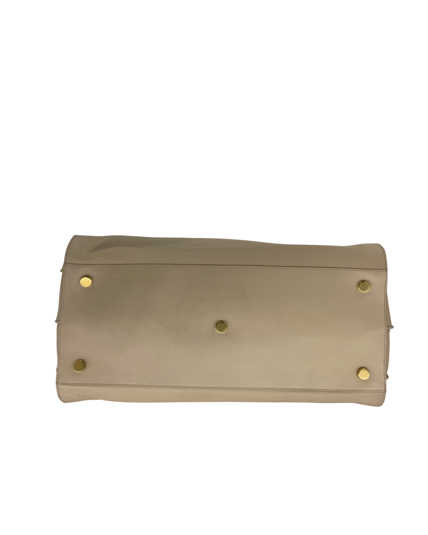 Saint Laurent sac à main cuir beige