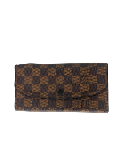 Louis Vuitton Portefeuille Sarah Damier Ebène