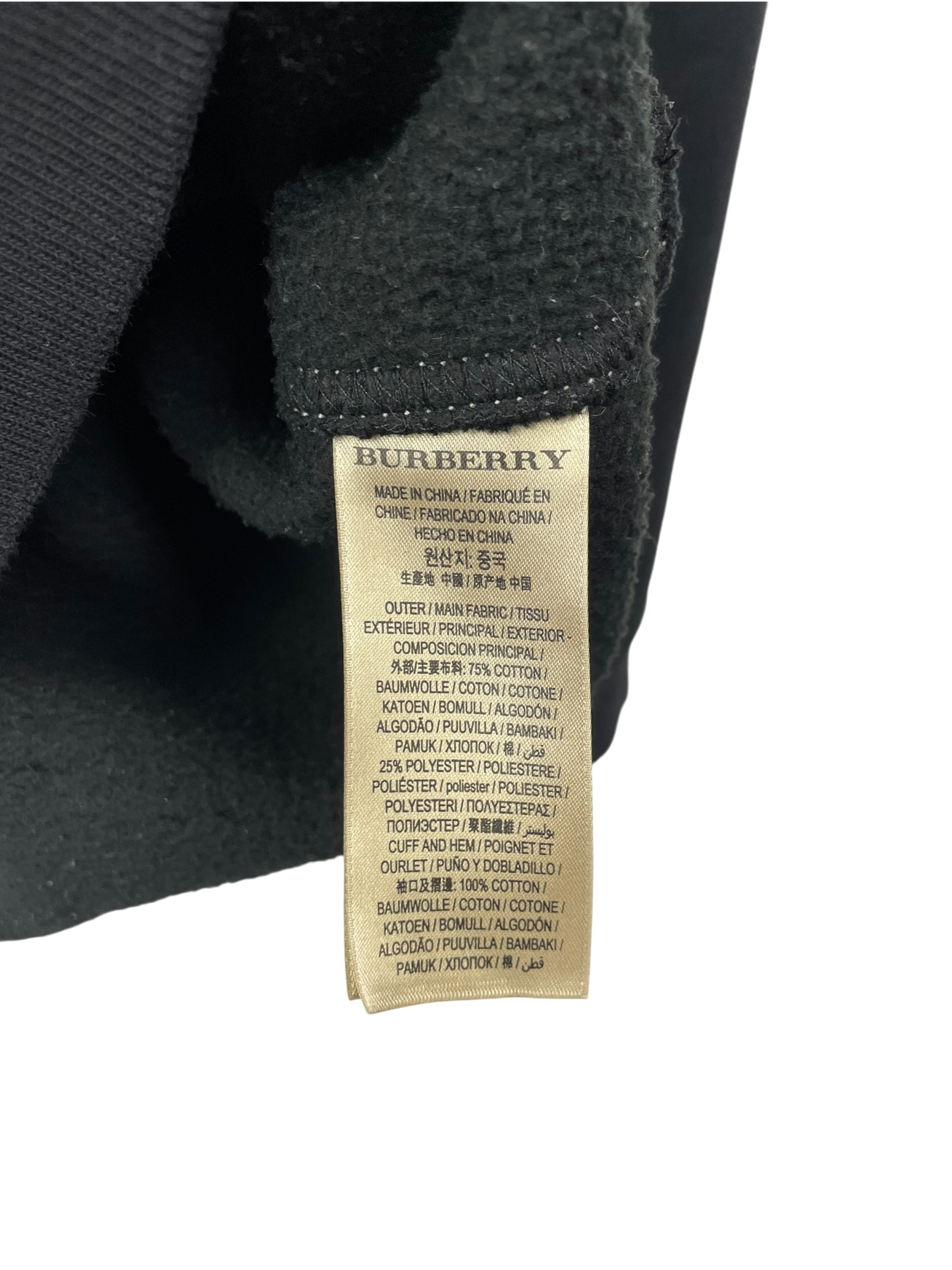 Burberry pull à capuche