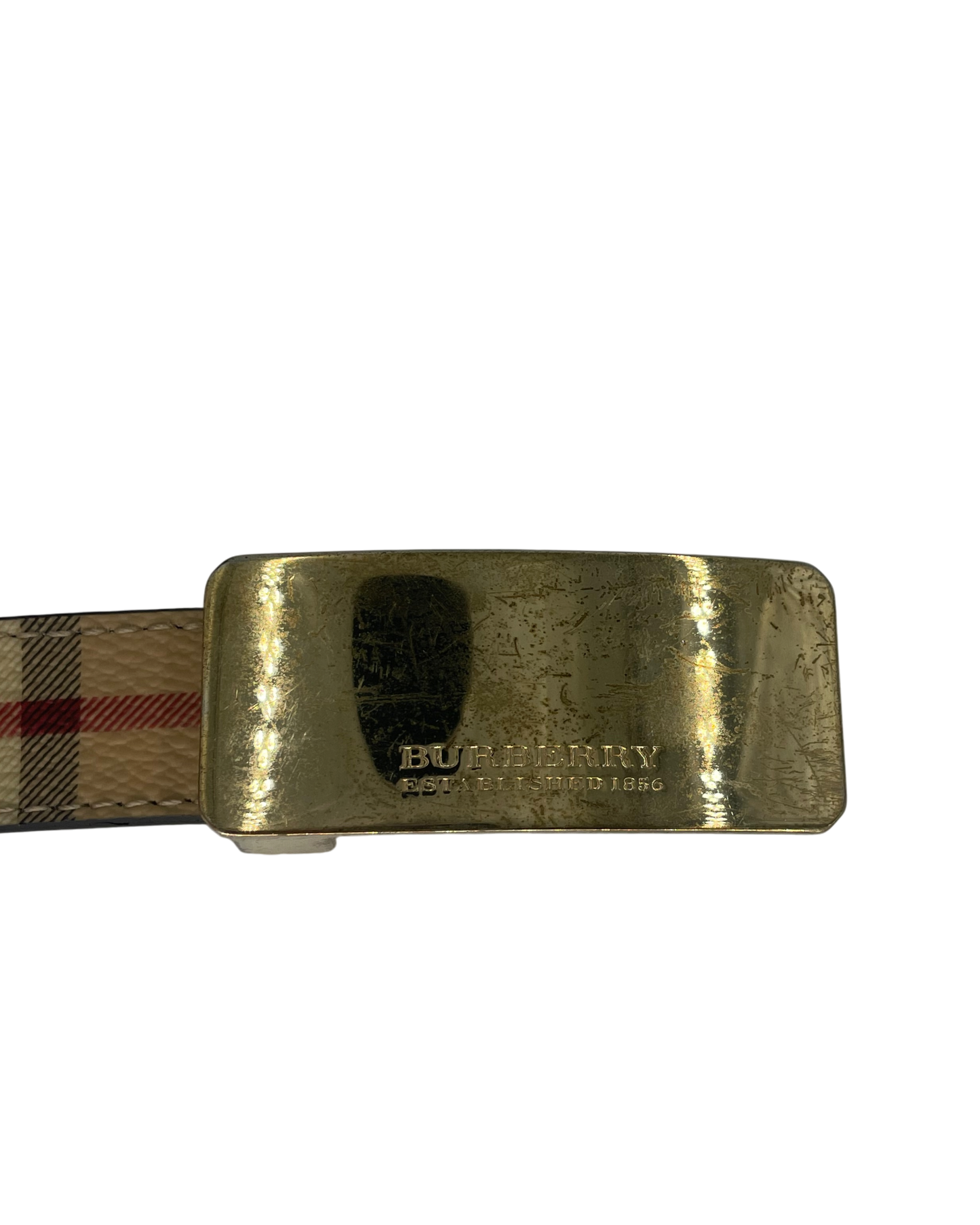 Burberry ceinture Check