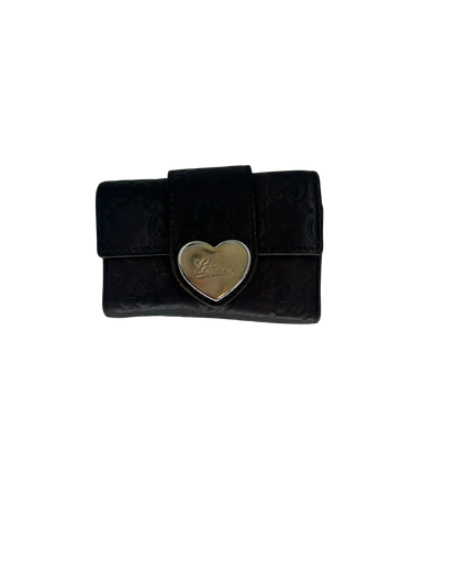 Gucci Porte-clé coeur en cuir