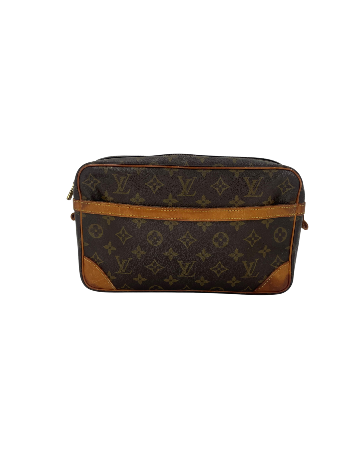 Louis Vuitton Pochette monogram marron