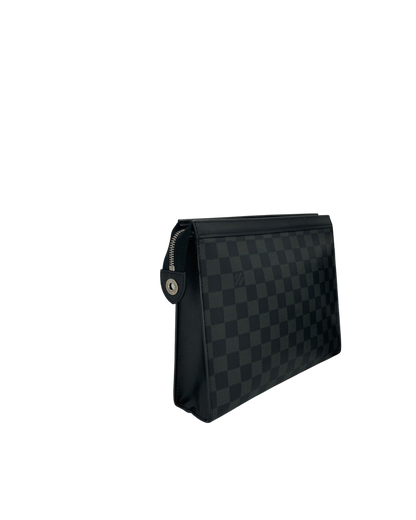 Louis Vuitton pochette voyage damier noir