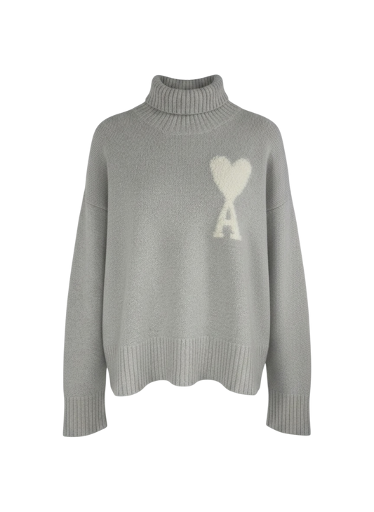 Ami Paris pull à col roulé