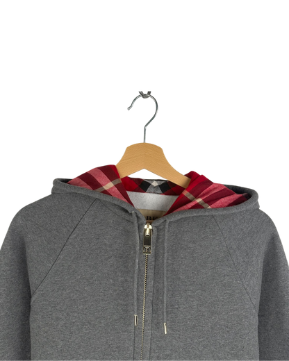 Burberry gilet à capuche