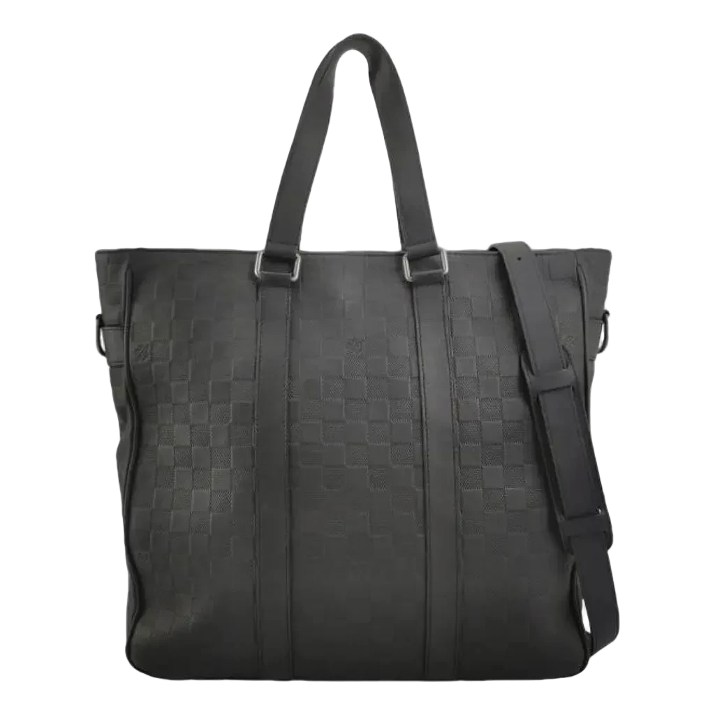 Louis Vuitton Sac bandoulière en cuir noir