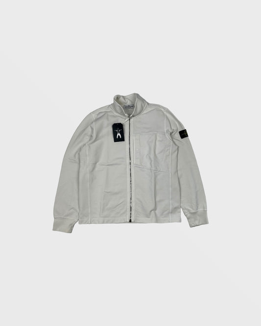 Stone island veste / gilet blanc (XS)