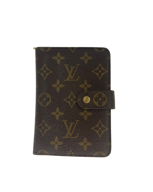 Louis Vuitton Porte-monnaie monogram marron