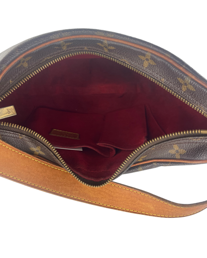 Louis Vuitton Sac à main croissant monogram marron