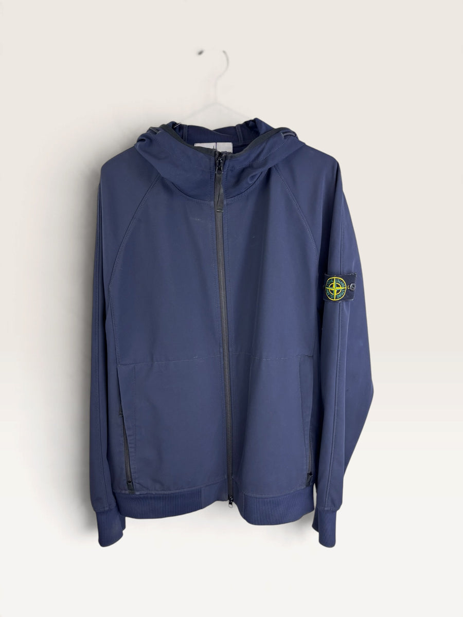 Stone island softshell veste marine