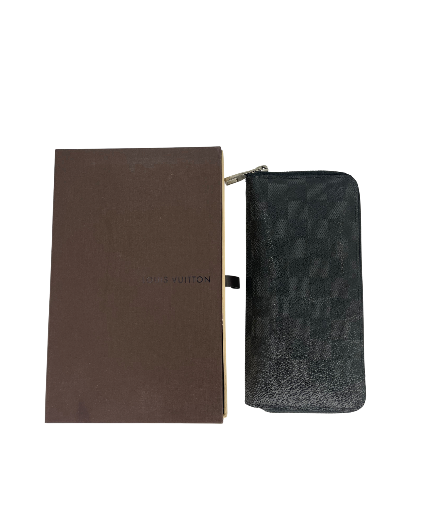 Louis Vuitton Porte-monnaie damier gris