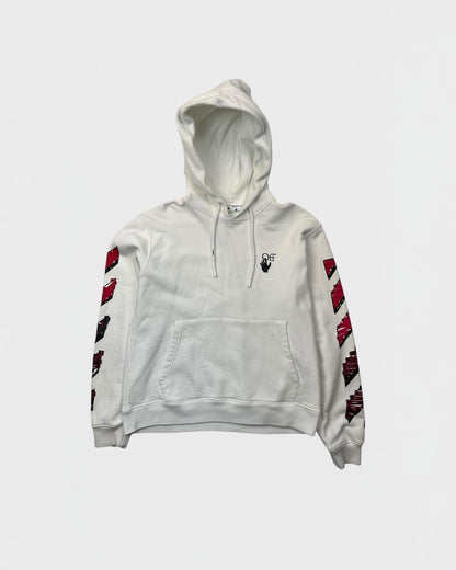 Off white hoodie / pull  (L)