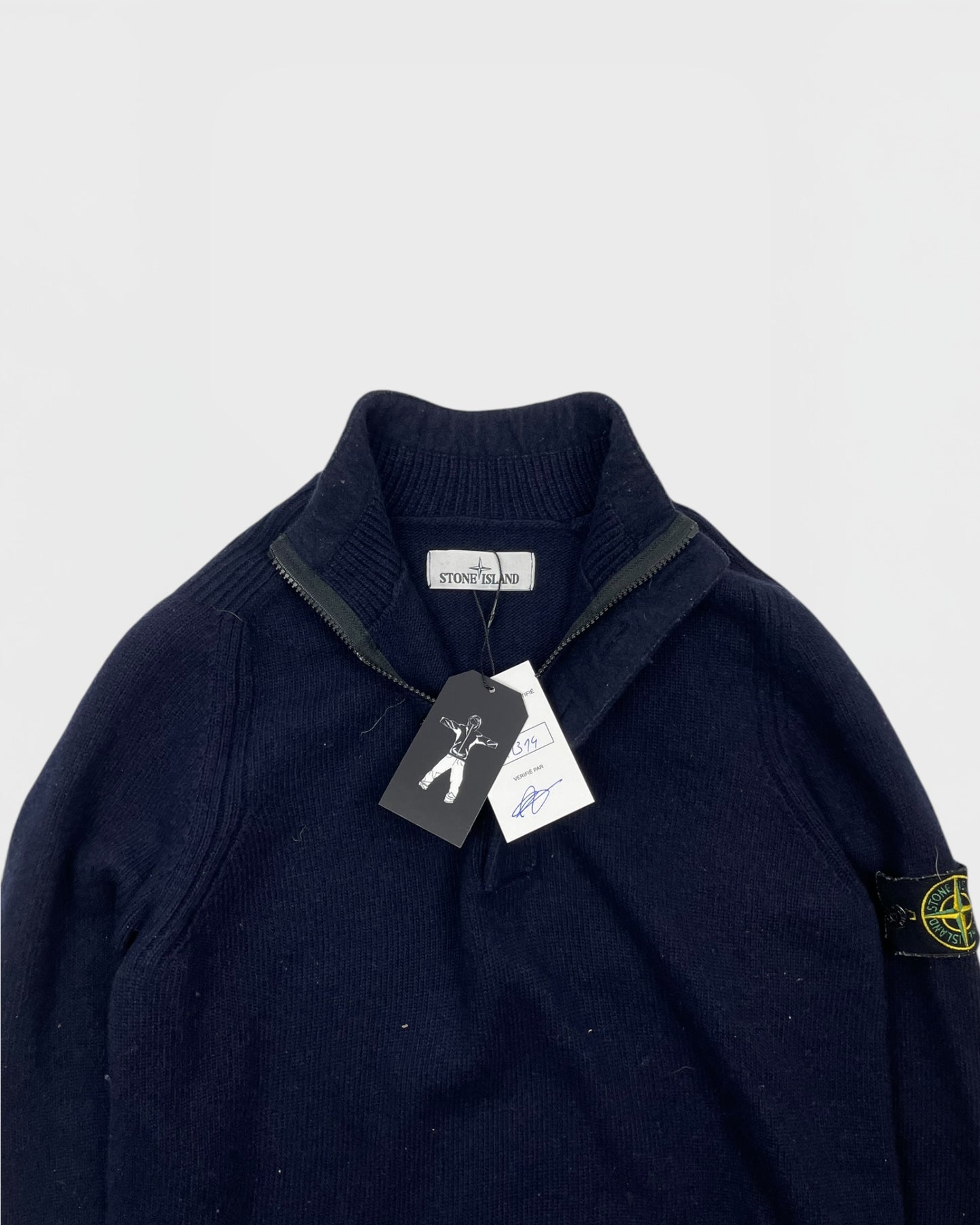 Stone island half zip / pull