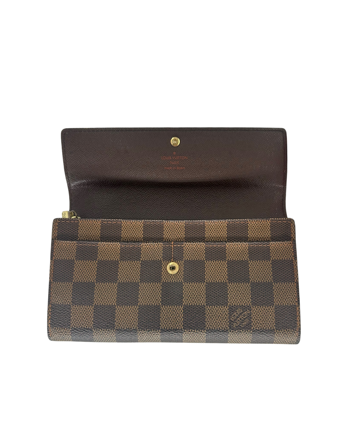 Louis Vuitton Porte-monnaie damier ébène