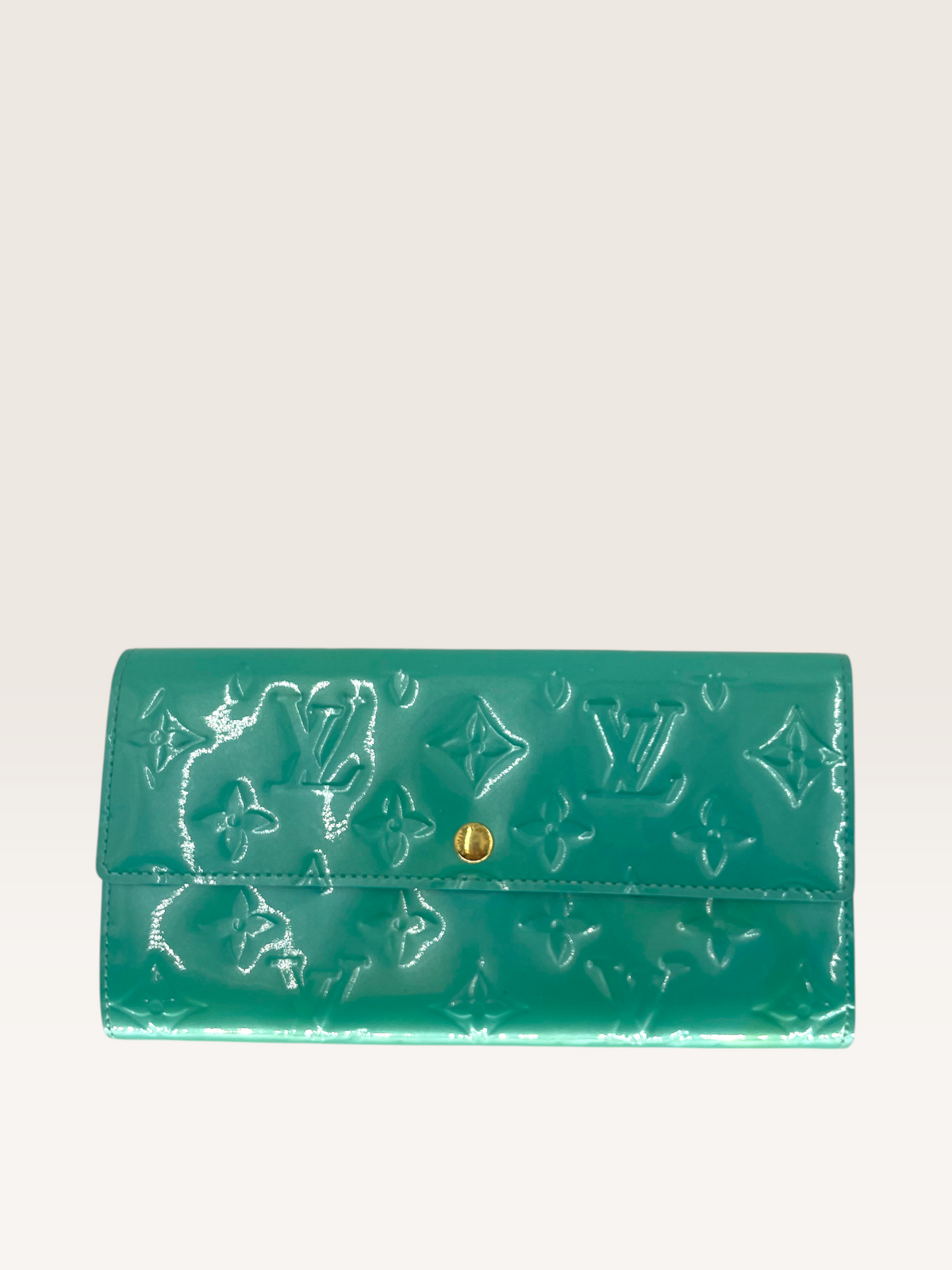 Louis Vuitton portefuille Sarah blue Lagon