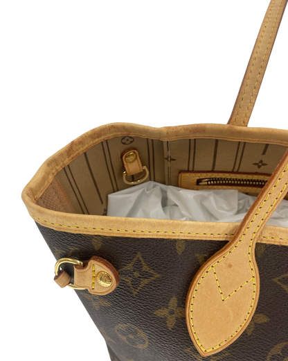 Louis Vuitton sac à main Neverfull monogram marron