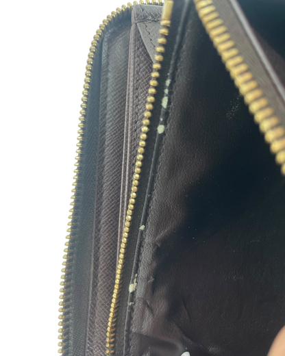 Louis Vuitton Porte Monnaie Damier Marron