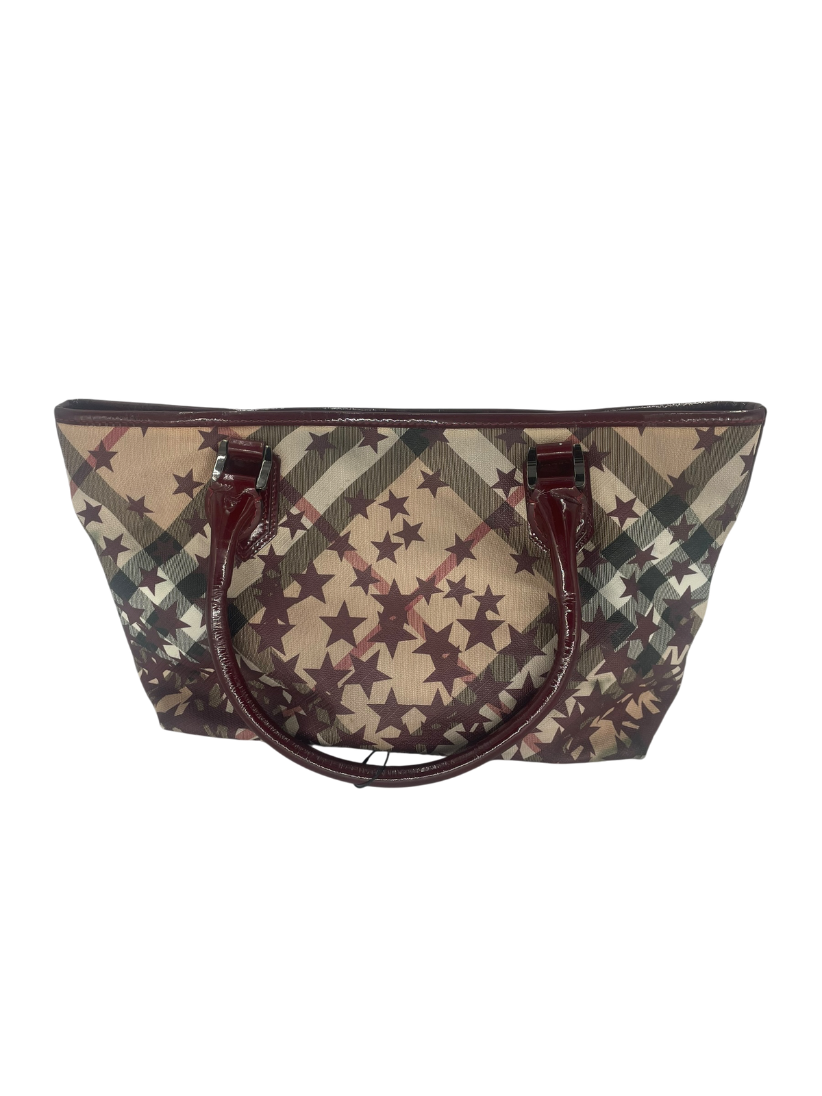 Burberry Sac à main Tartan Beige