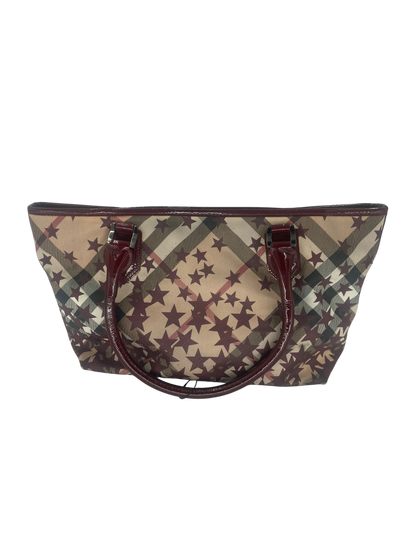 Burberry Sac à main Tartan Beige