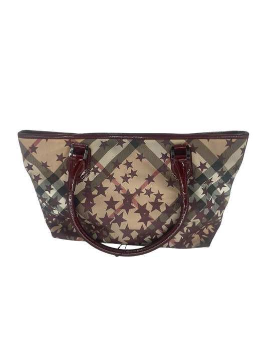 Burberry Sac à main Tartan Beige