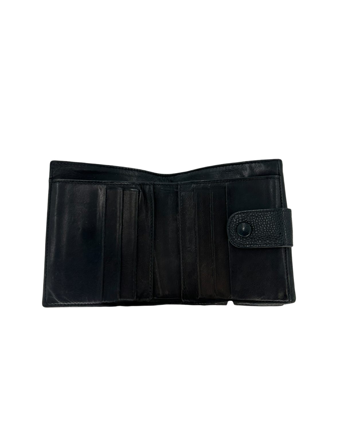 Chanel Porte-monnaie cuir noir