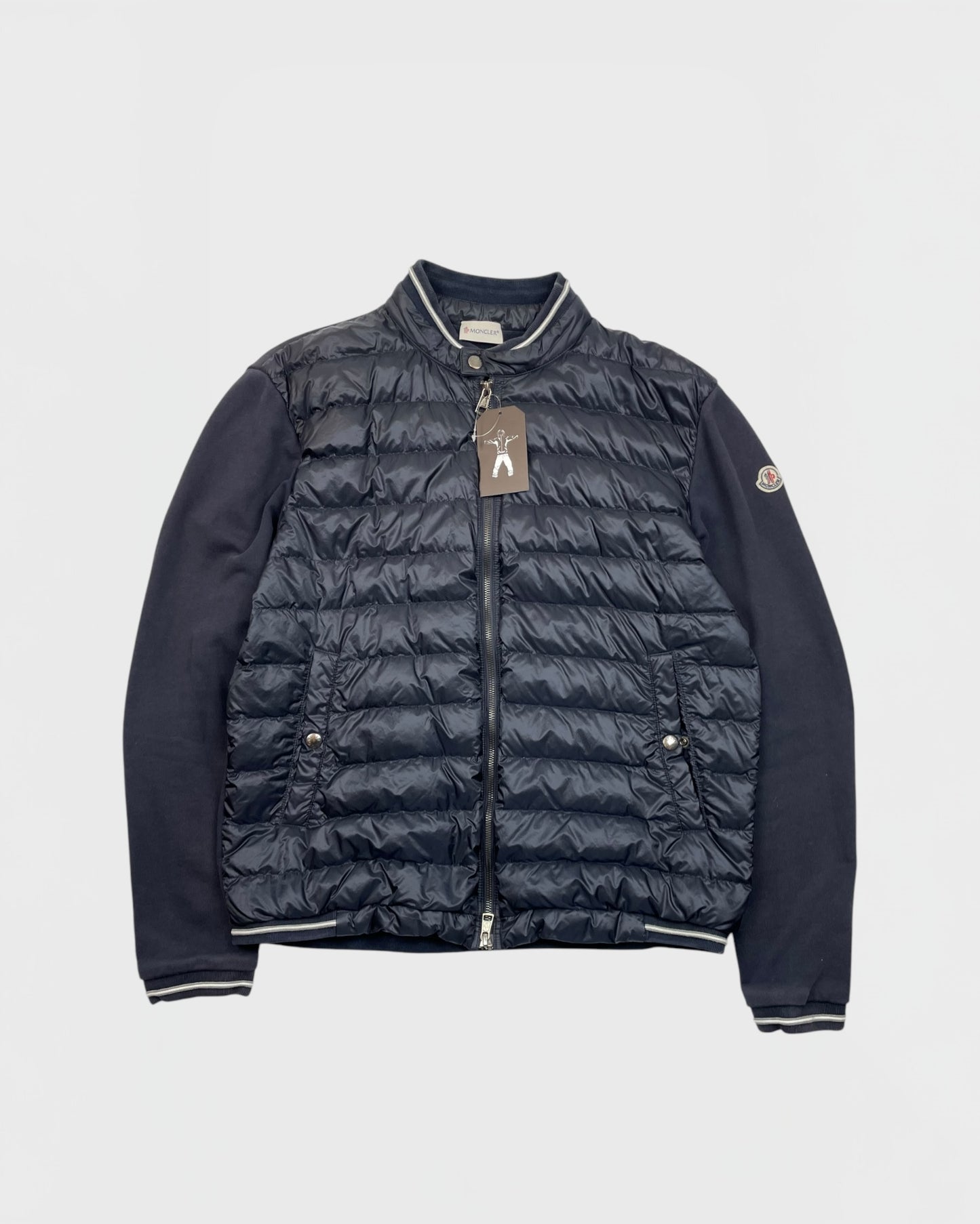 Moncler veste bi-matière/puffer jacket