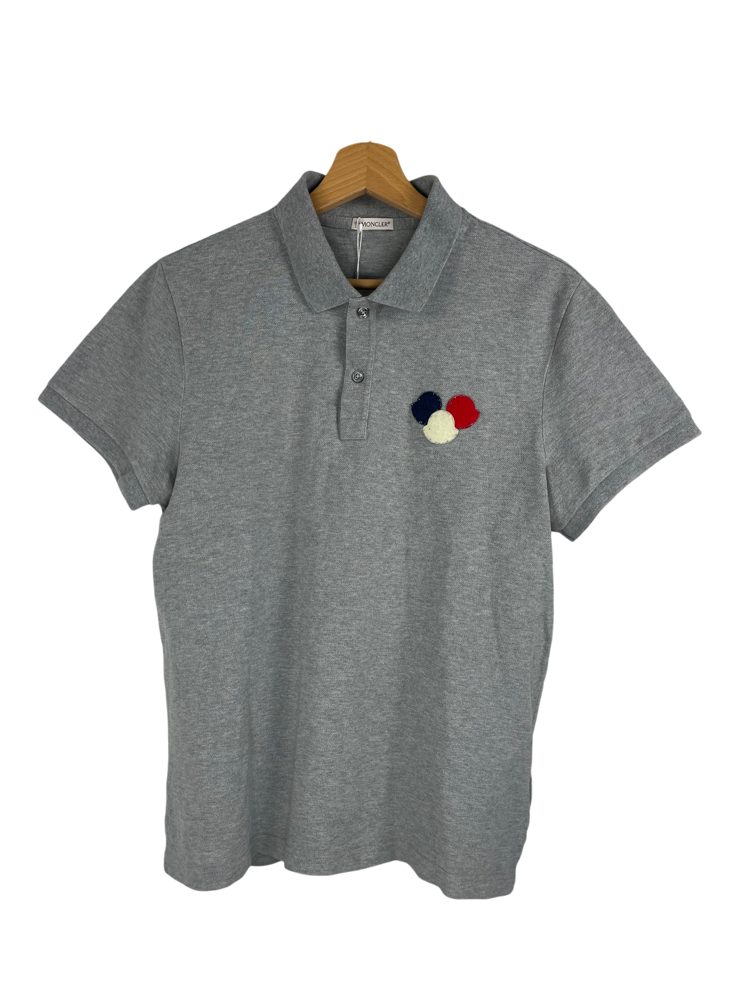 Moncler polo triple logo