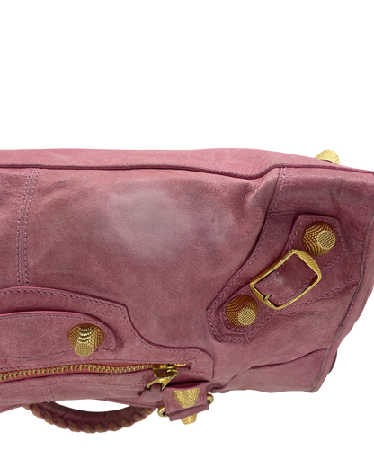Balenciaga Sac à main City Bag rose