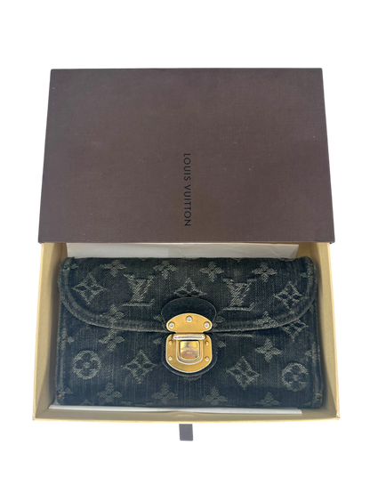 Louis Vuitton denim portefeuille