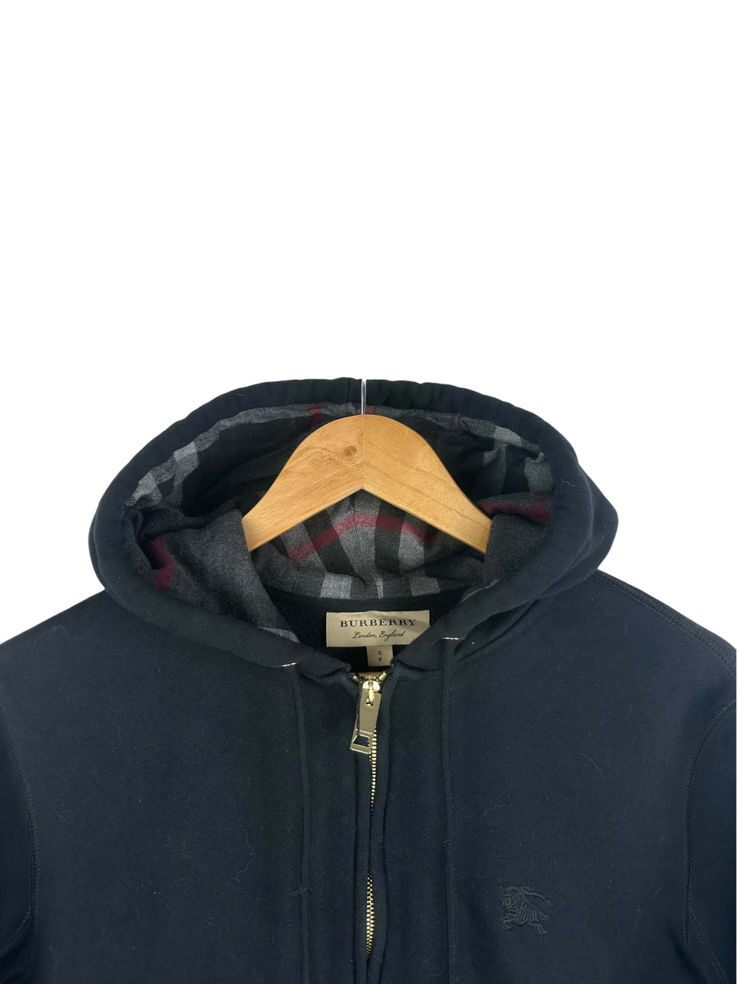 Burberry gilet à capuche