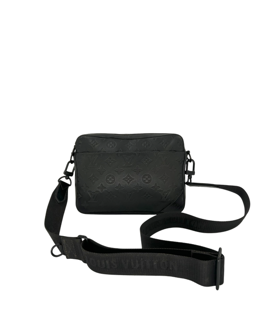 Louis Vuitton Sac bandoulière Messenger monogram noir