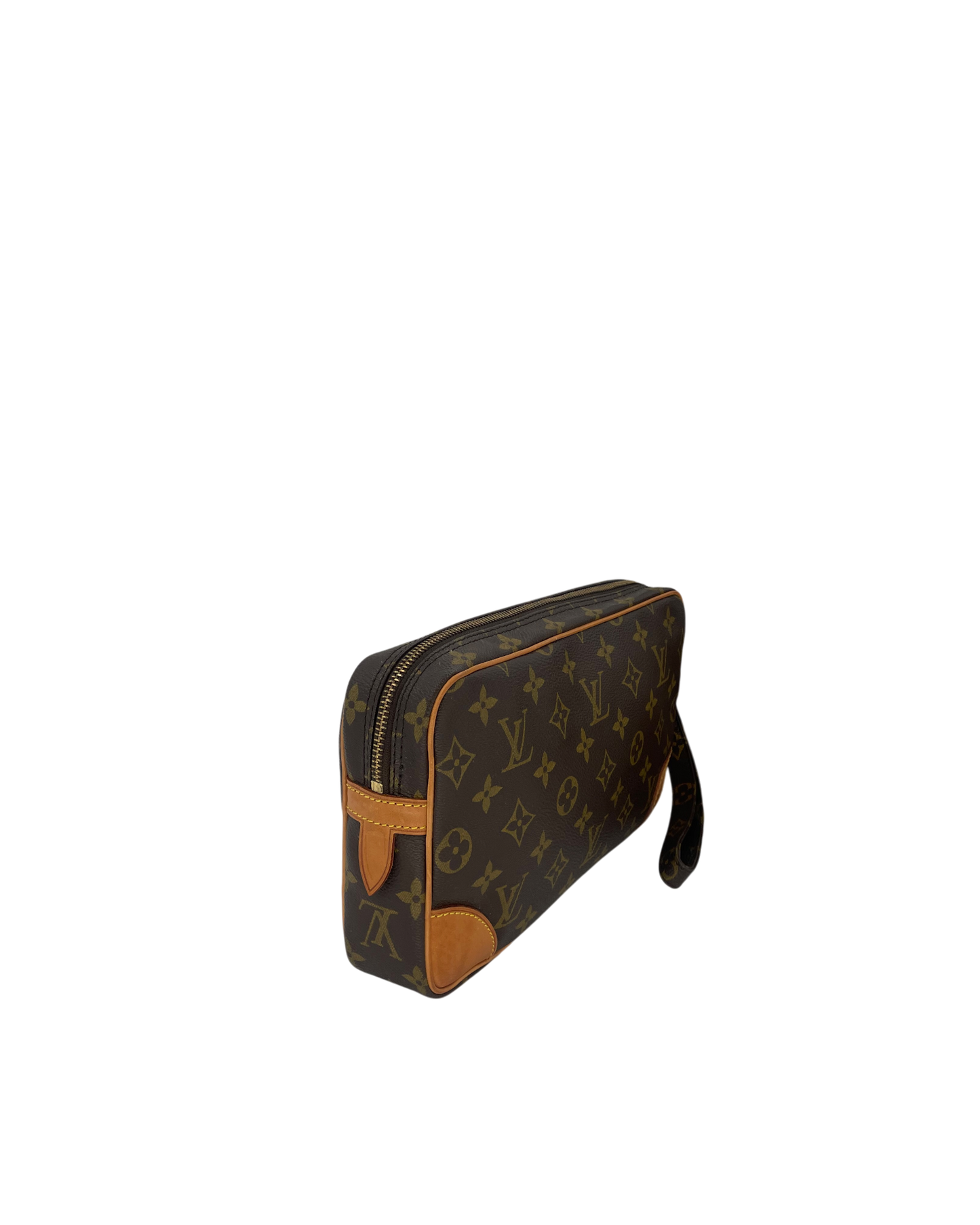 Louis Vuitton Pochette monogram marron