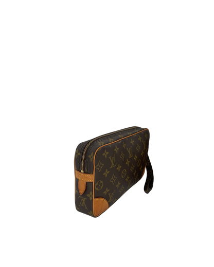 Louis Vuitton Pochette monogram marron