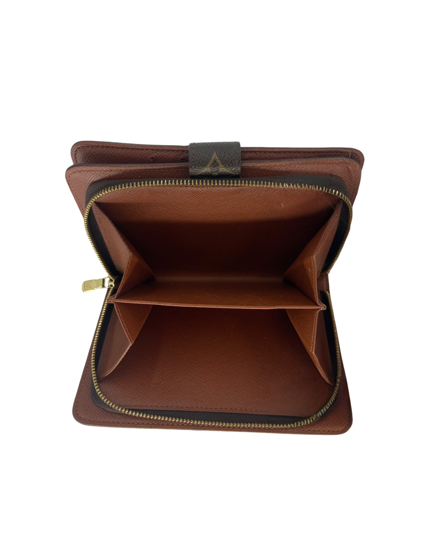 Louis Vuitton Porte-monnaie monogram marron