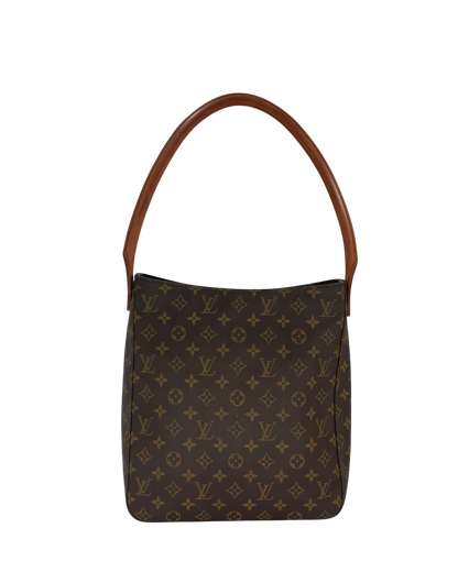 Louis Vuitton sac à main Looping marron