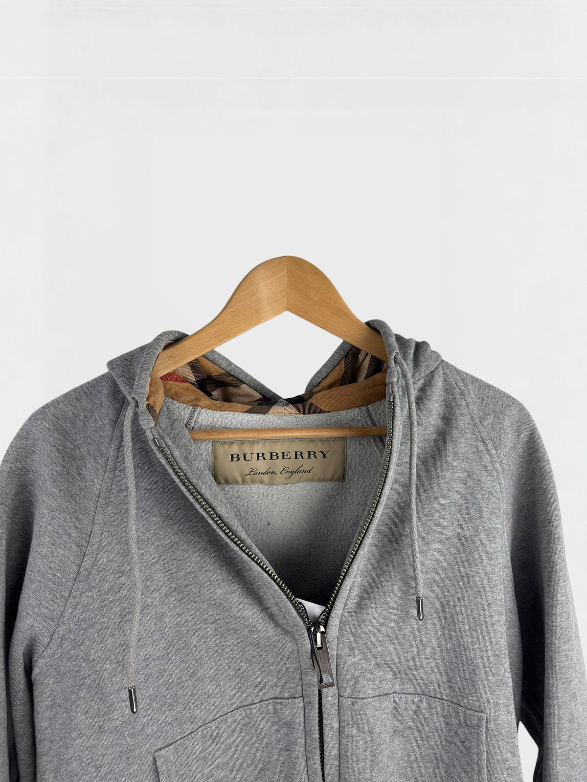 Burberry gilet à Capuche