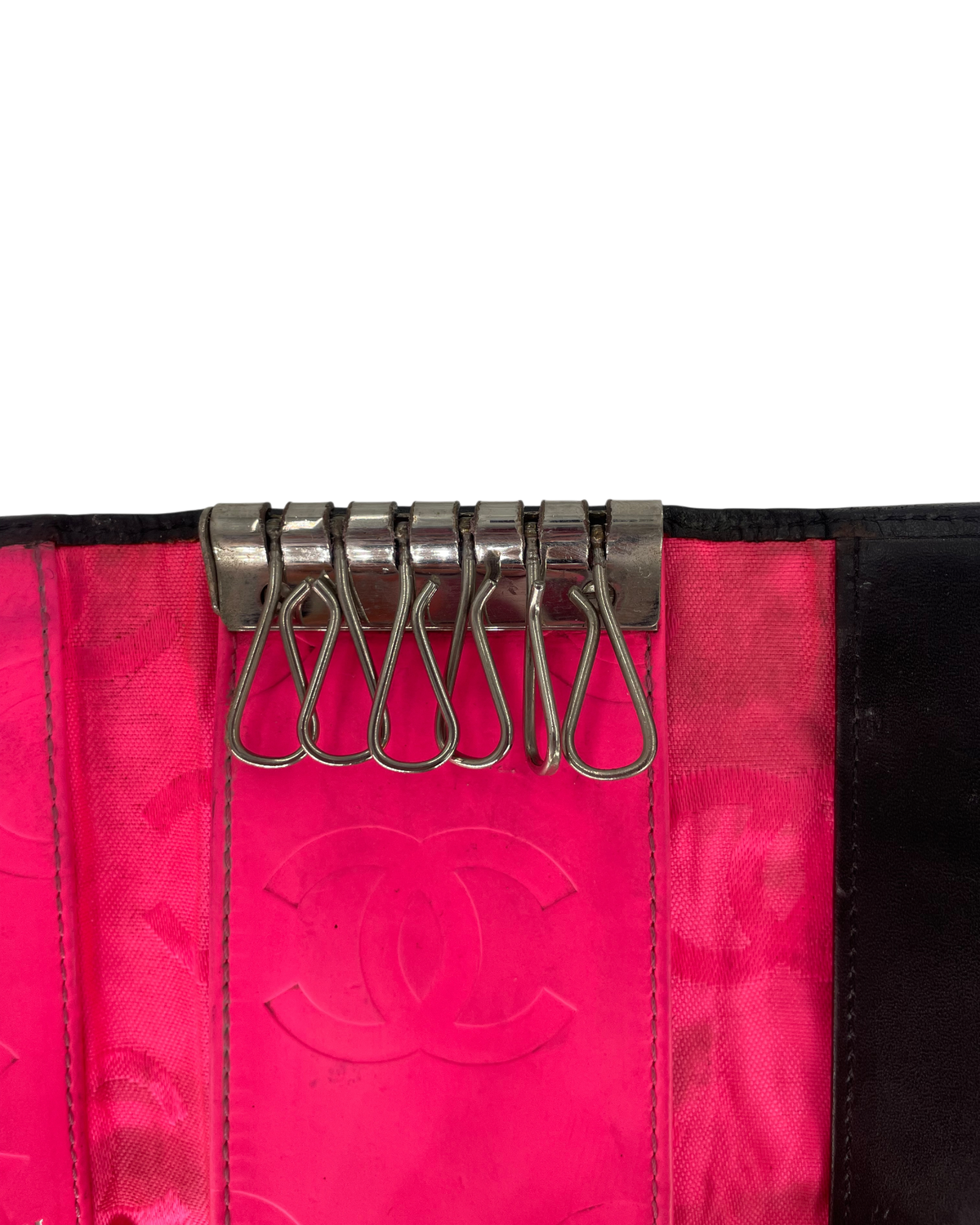 Chanel  Porte-clés Cambon noir