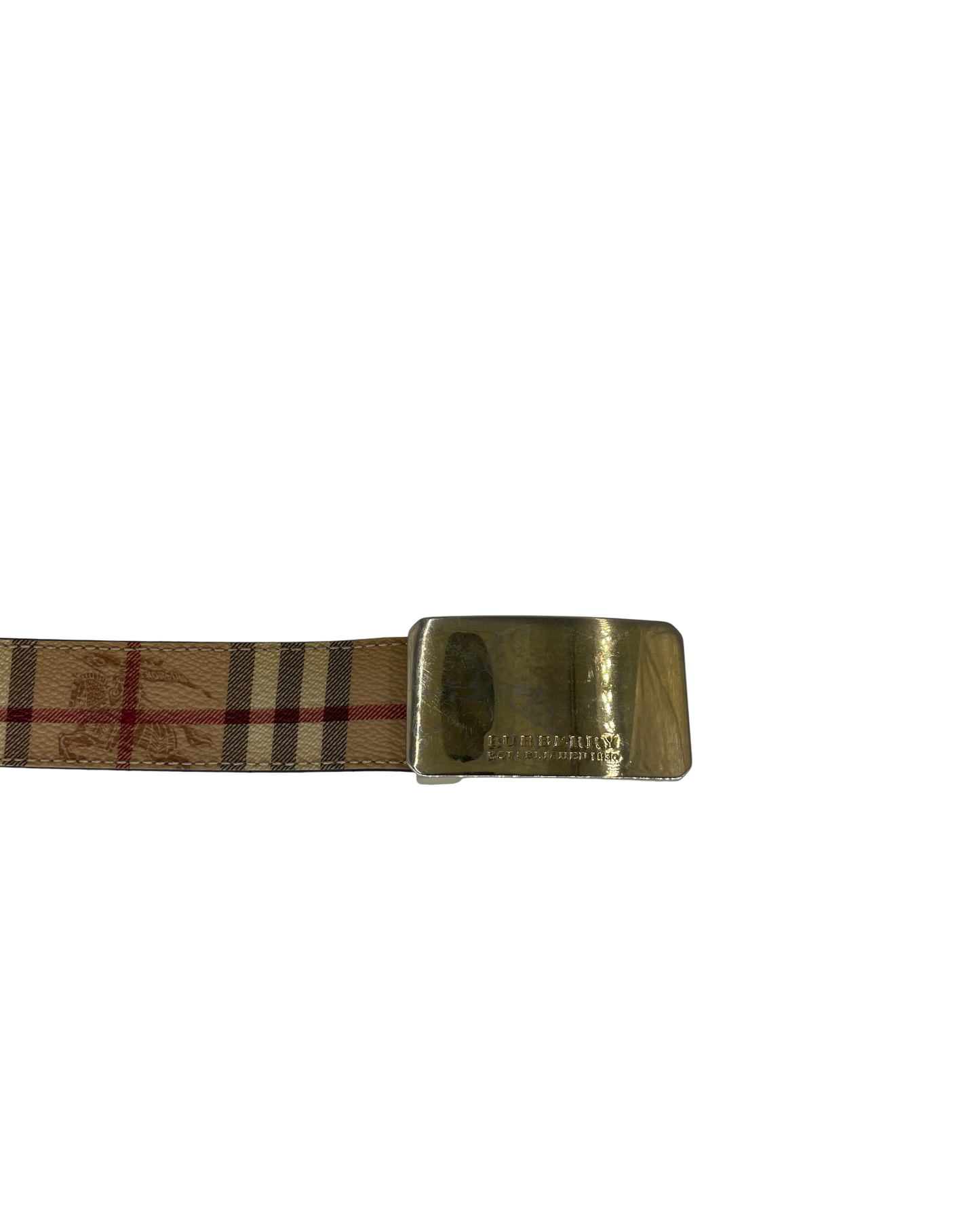 Burberry ceinture beige
