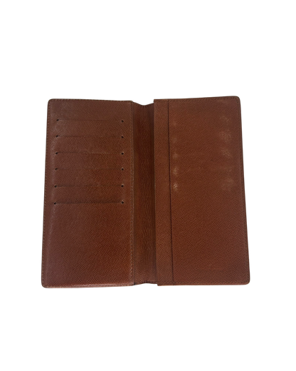 Louis Vuitton Portefeuille monogram marron