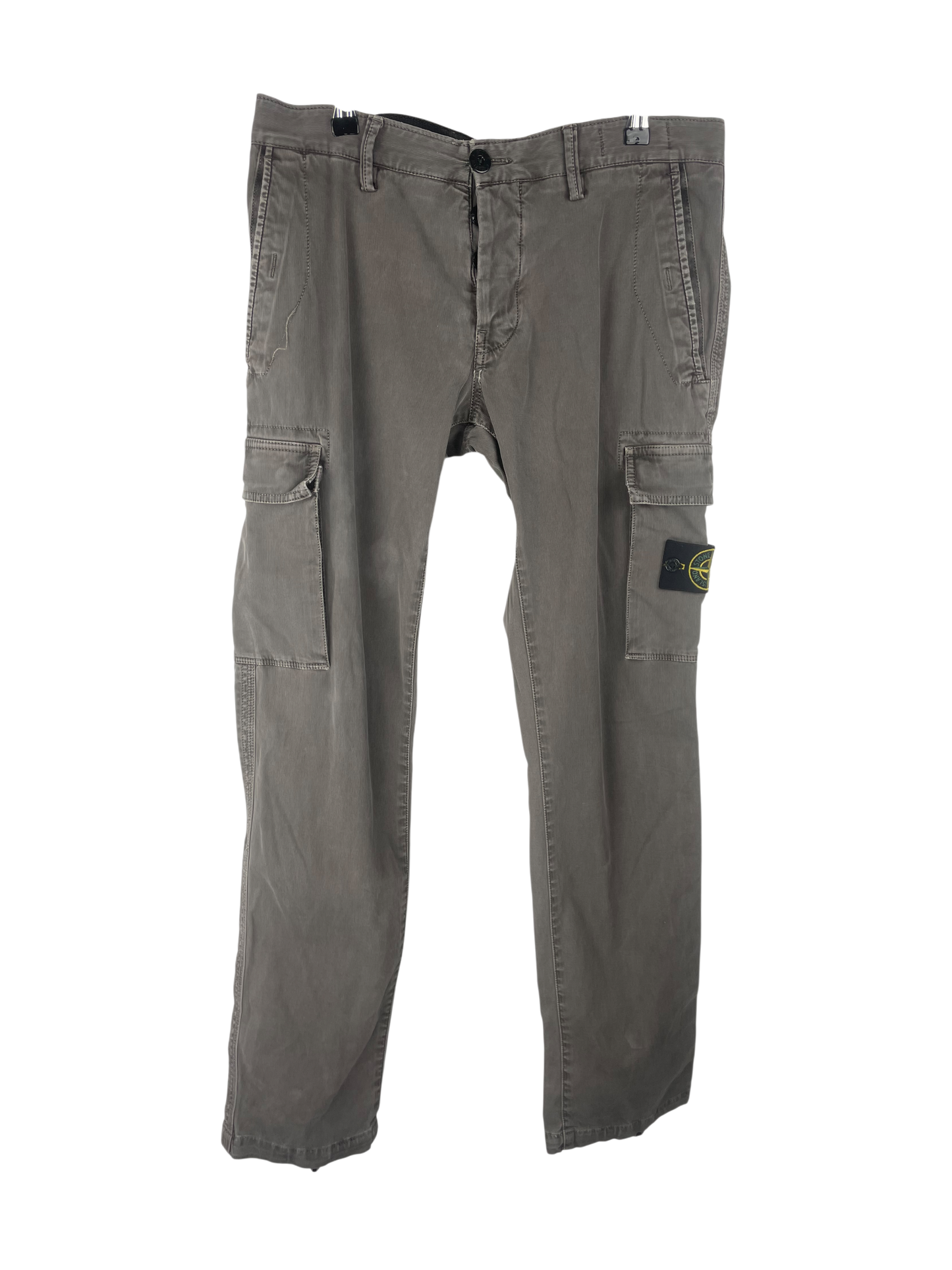Stone Island pantalon cargo cotelé