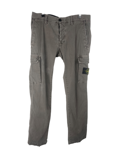 Stone Island pantalon cargo cotelé