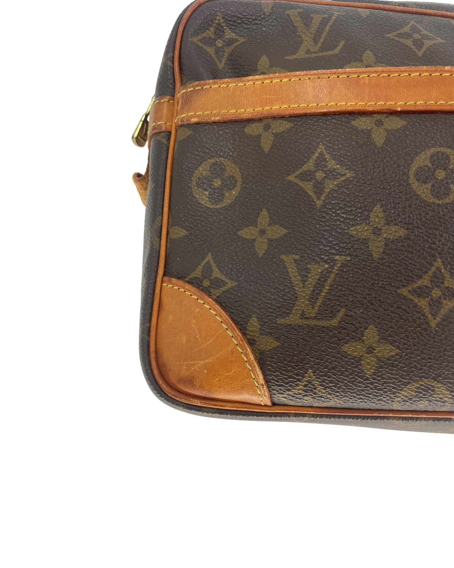 Louis Vuitton Pochette monogram marron