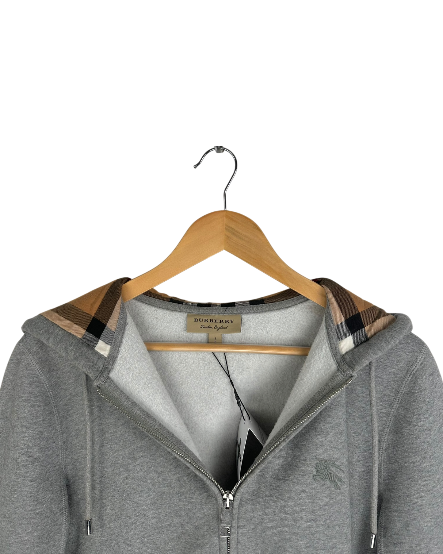 Burberry gilet à capuche