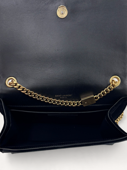 Saint Laurent sac Kate en velour