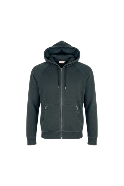 Prada gilet à capuche bi matière